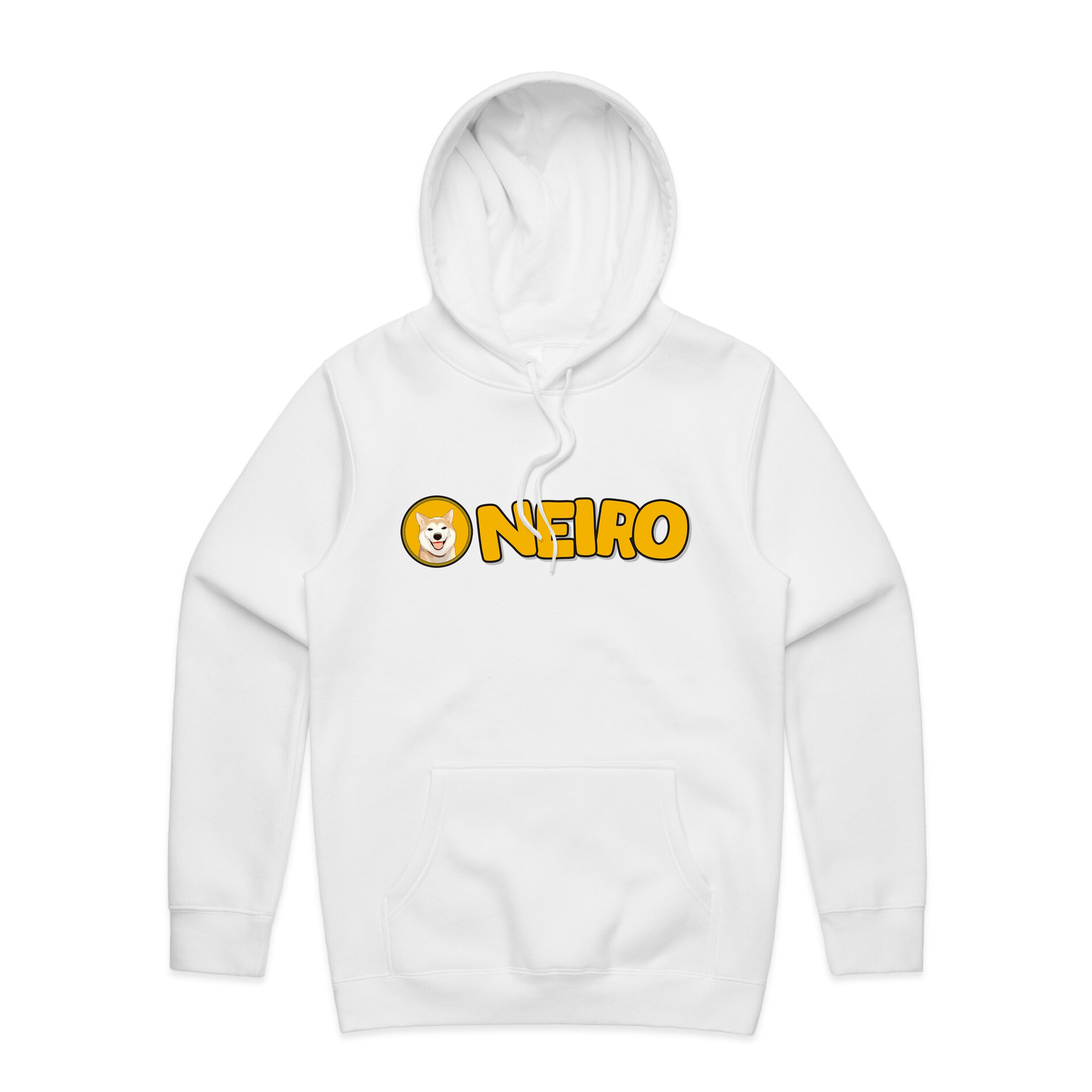 Neiro Logo Hoodie - White