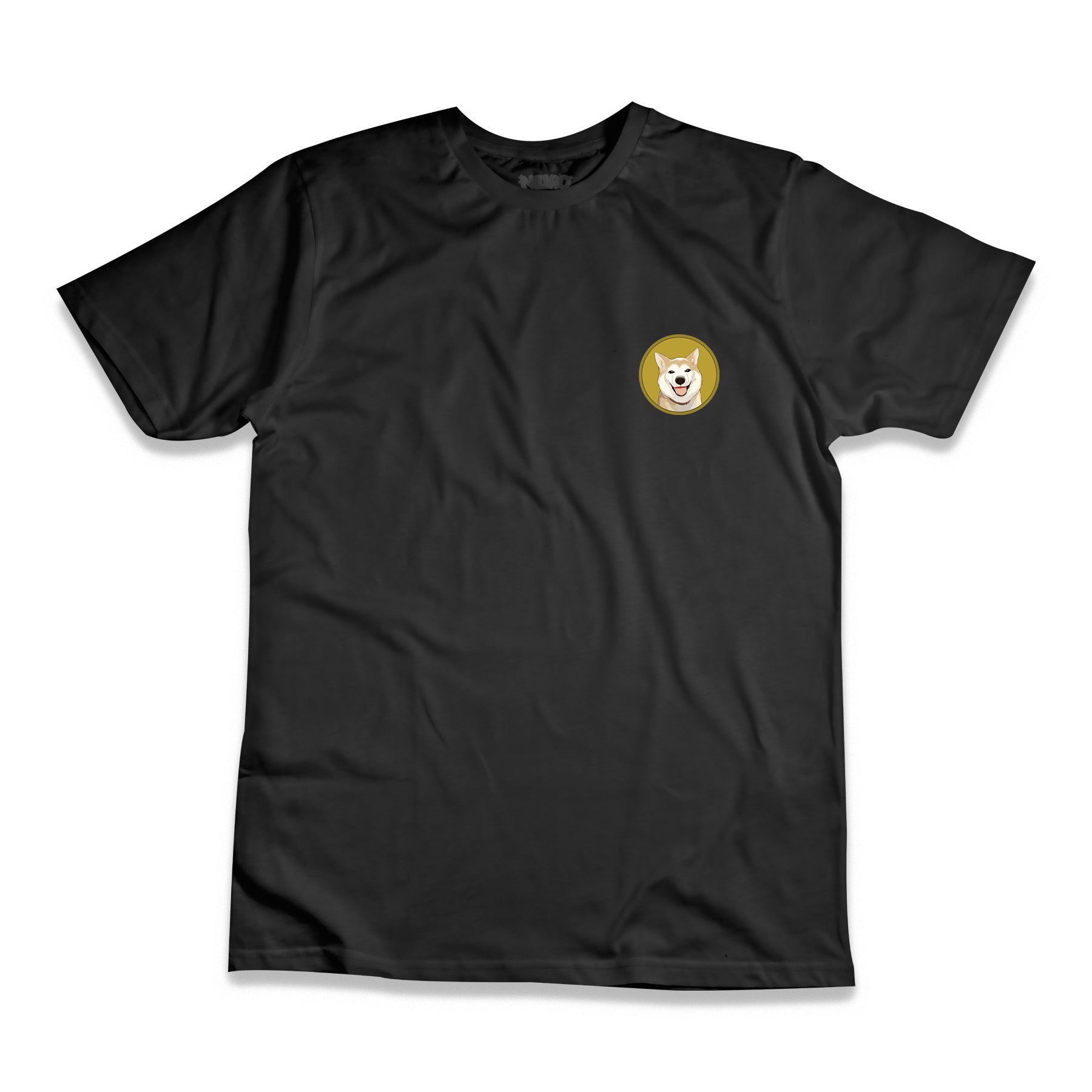 Neiro Pocket Logo T-Shirt - Black