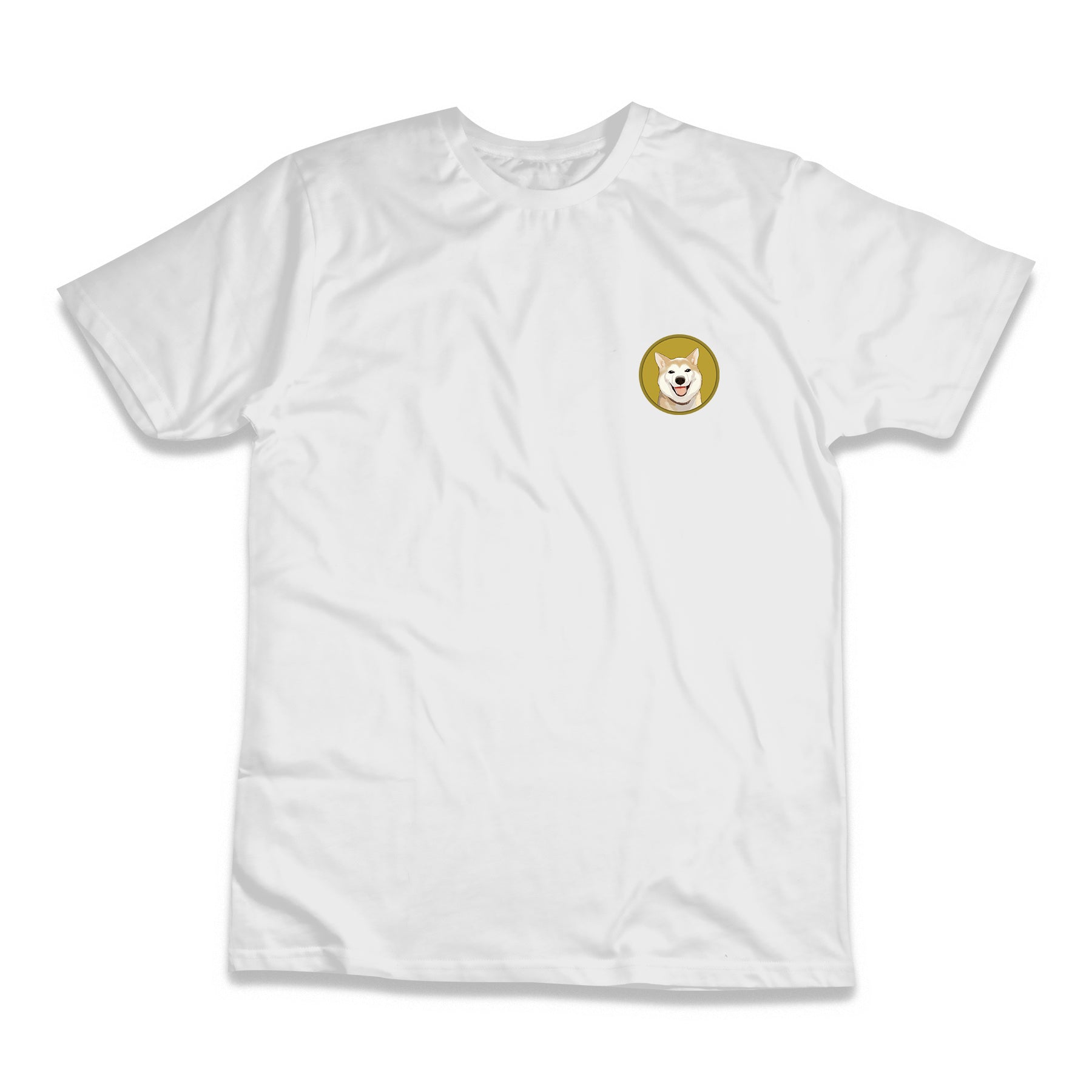 Neiro Pocket Logo T-Shirt - White